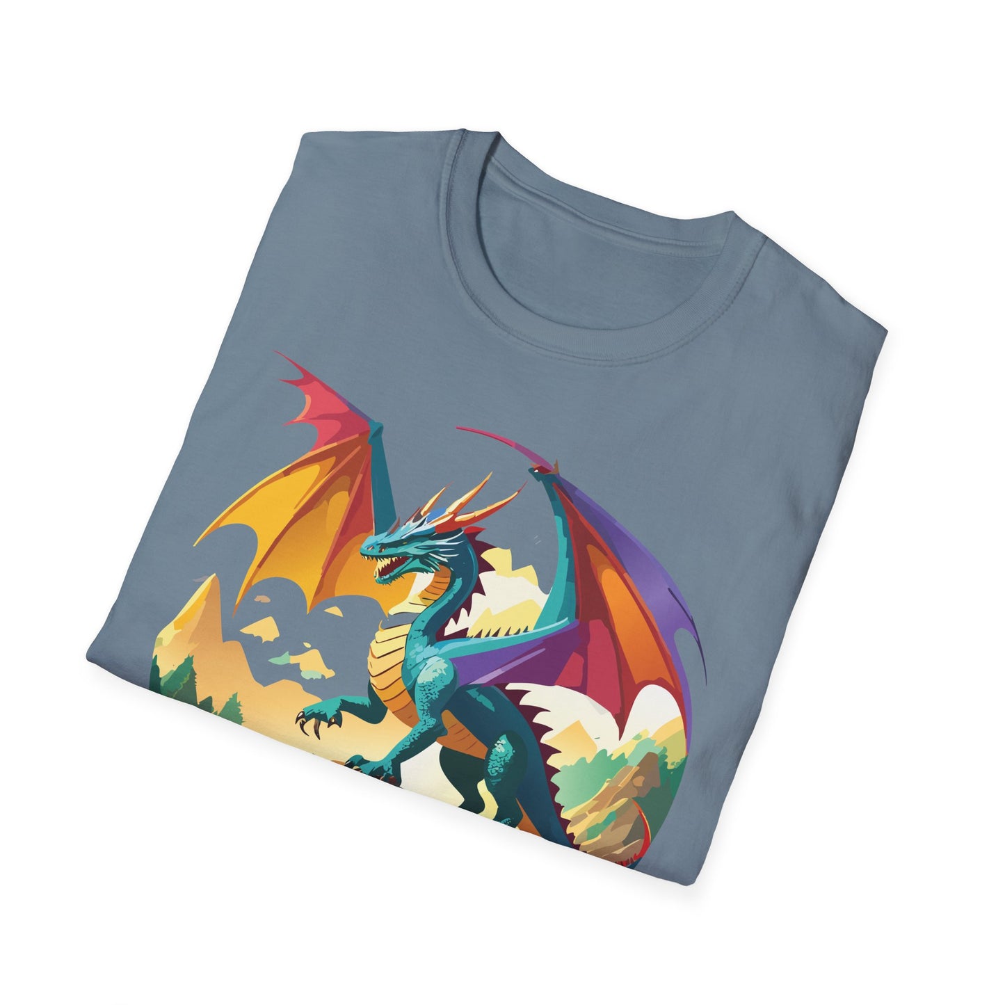 Dragon T Shirt, Dragon Shirt, Shirt with Animals, Animal Shirt
