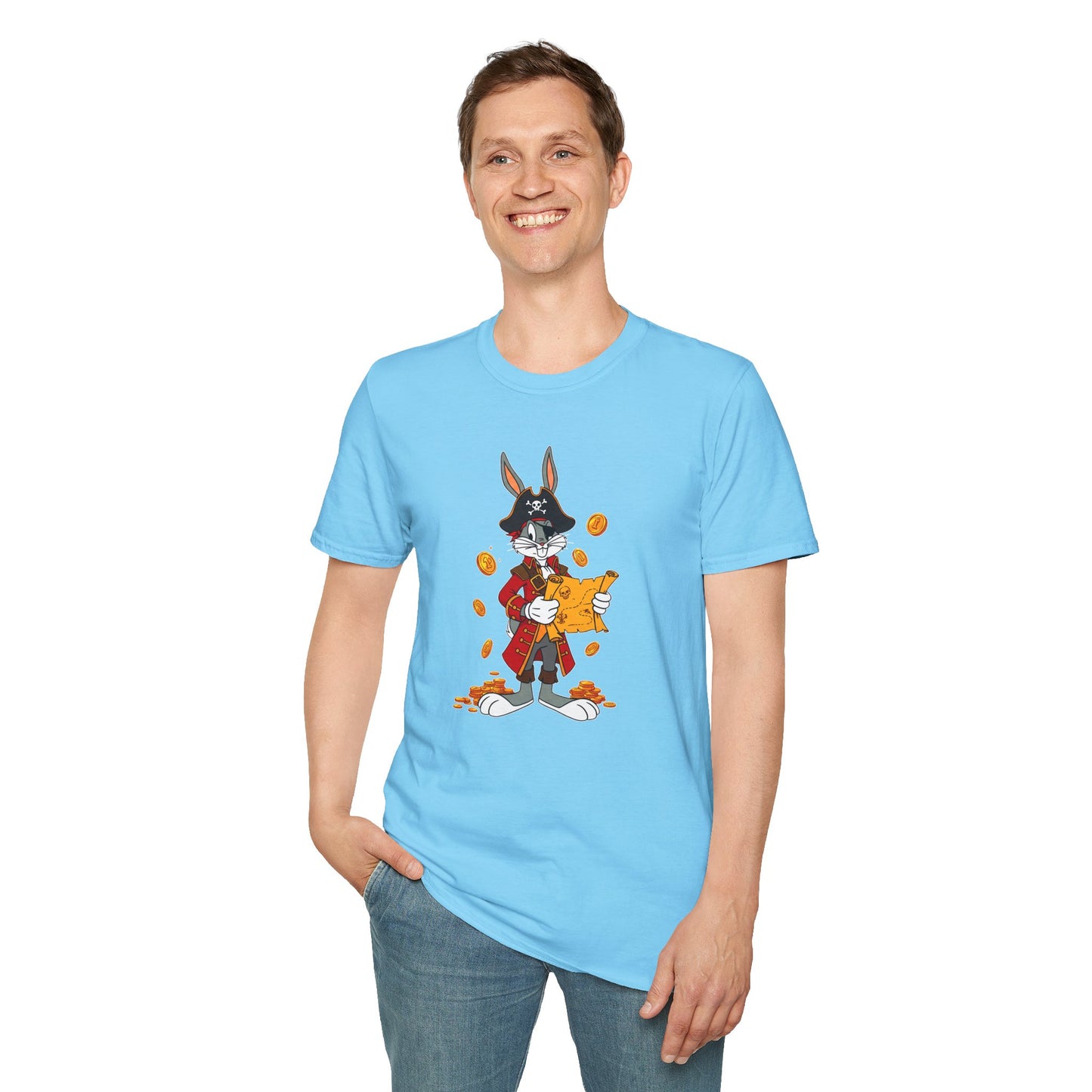 Bugs Bunny Shirt, Bugs Bunny T Shirt, Shirt with Bugs Bunny, T Shirt with Cartoon, Cartoon on T Shirt, Animation Shirt