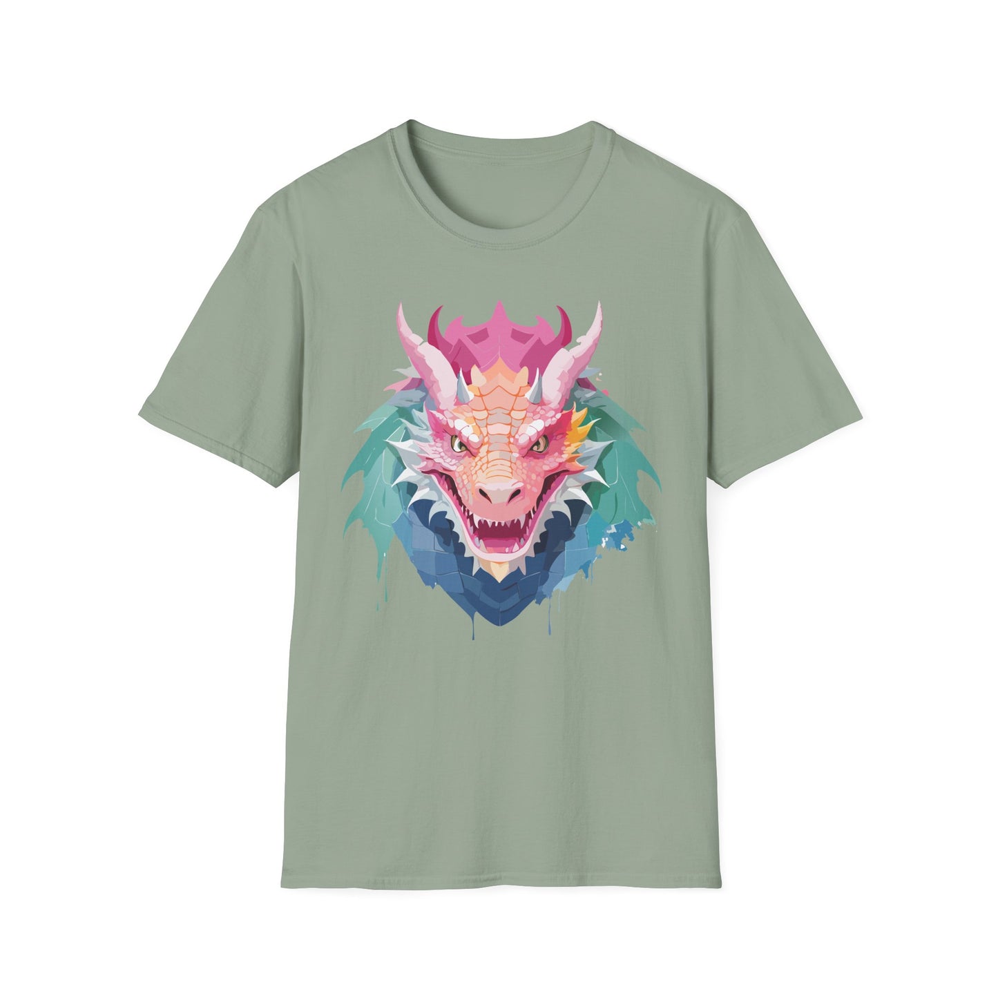 Dragon T Shirt, Dragon Shirt, Shirt with Animals, Animal Shirt