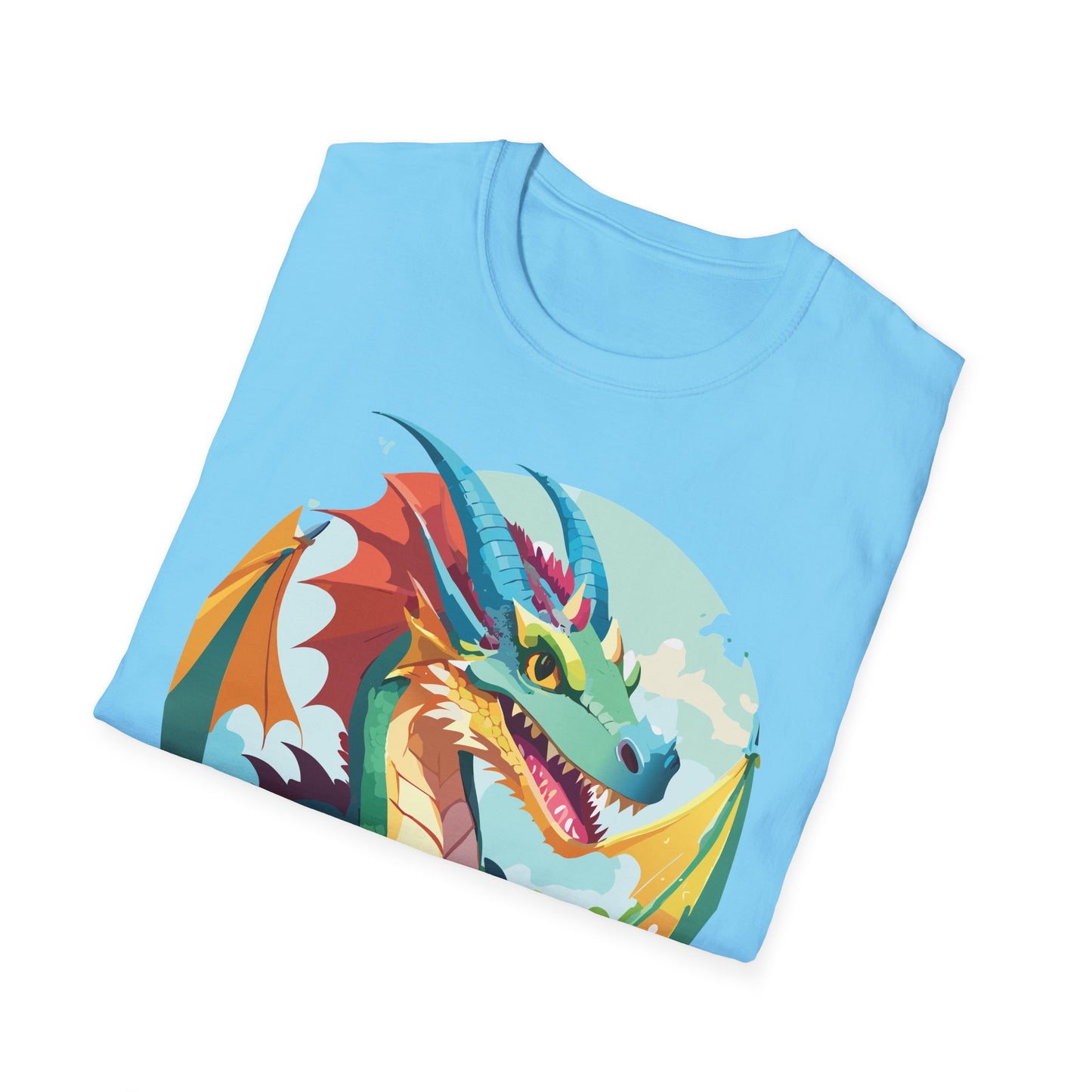 Dragon T Shirt, Dragon Shirt, Shirt with Animals, Animal Shirt