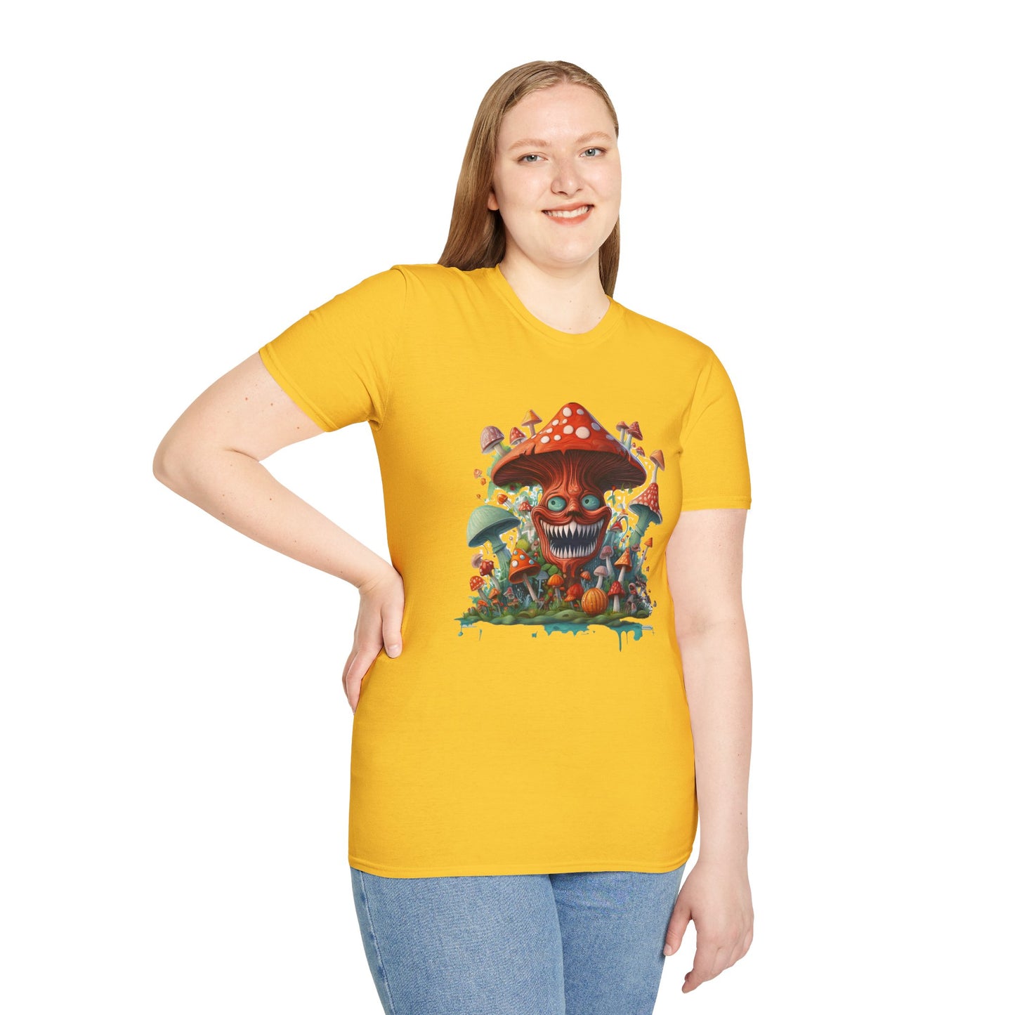Mashroom Tee Shirt, Mashroom Shirt, Shirt with Funny Mashroom, Shirt with Fungus