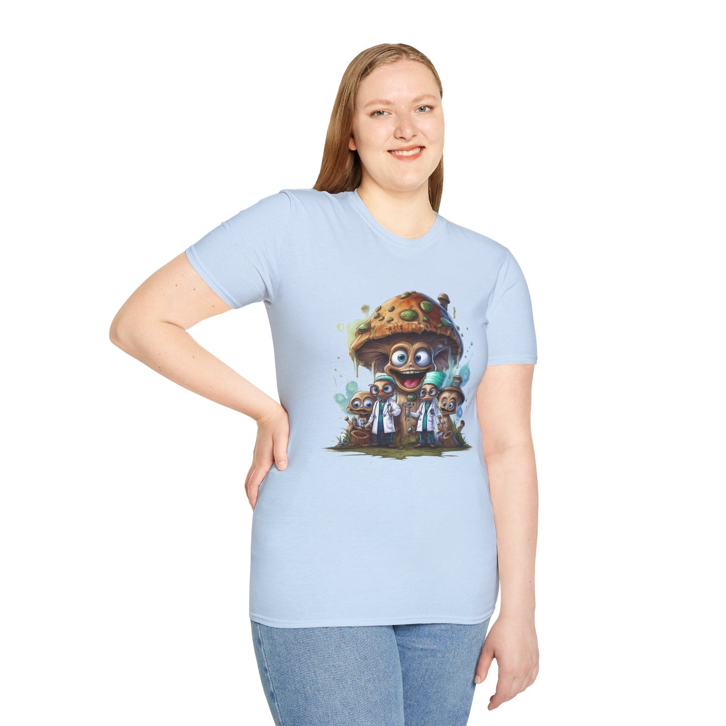Mashroom Tee Shirt, Mashroom Shirt, Shirt with Funny Mashroom, Shirt with Fungus