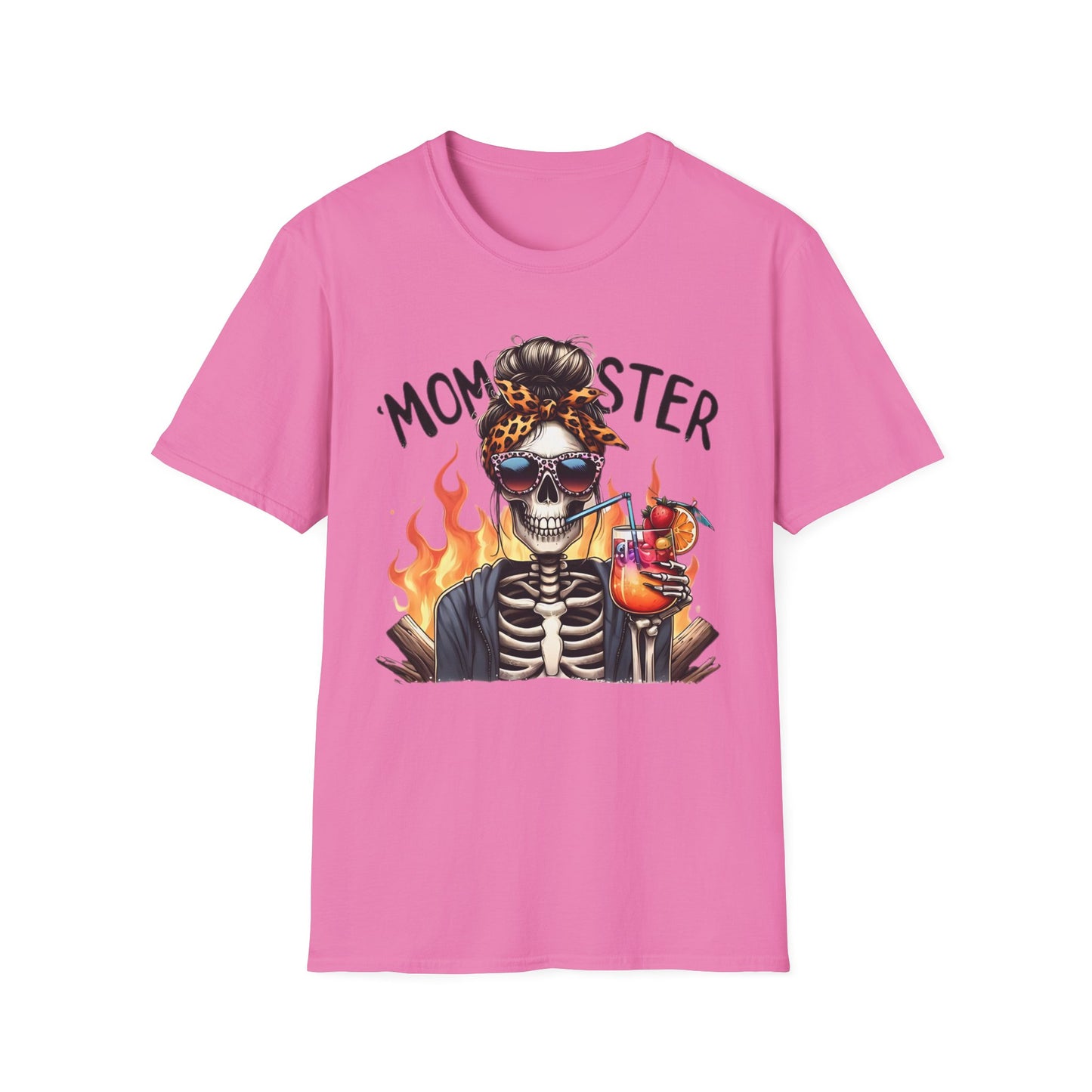 Skull Tee Shirt Unisex Skeleton Shirt Softstyle Gildan 100 Percent Cotton Graphic Tee