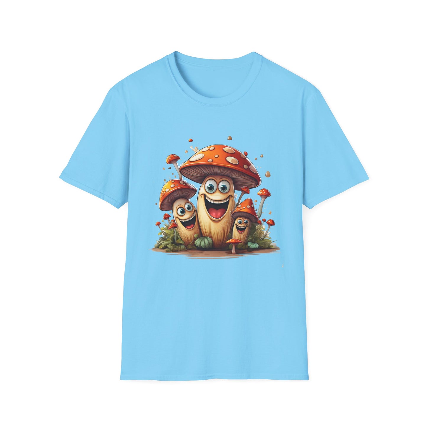 Mashroom Tee Shirt, Mashroom Shirt, Shirt with Funny Mashroom, Shirt with Fungus