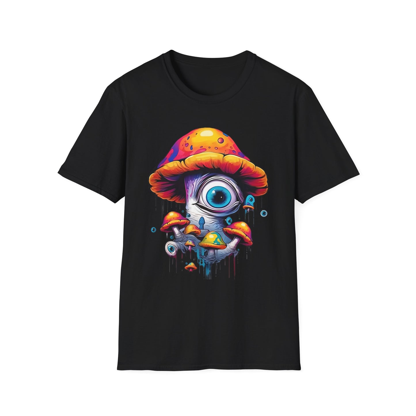Mashroom Tee Shirt, Mashroom Shirt, Shirt with Funny Mashroom, Shirt with Fungus