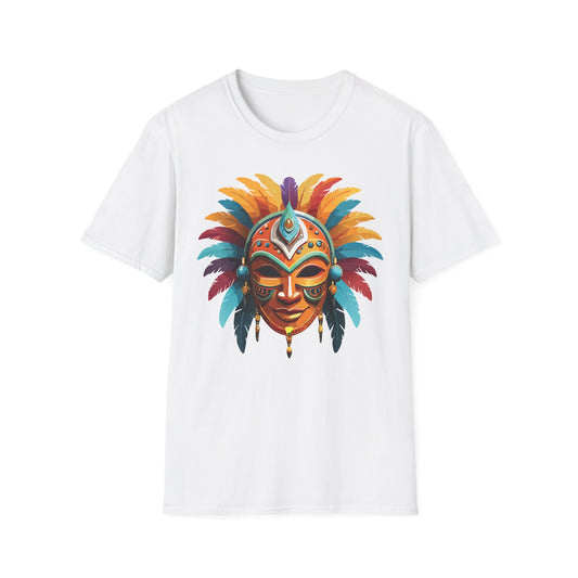 Mask Tee Shirt, Mask Shirt, Shirt with Mask, Masquerade Tees