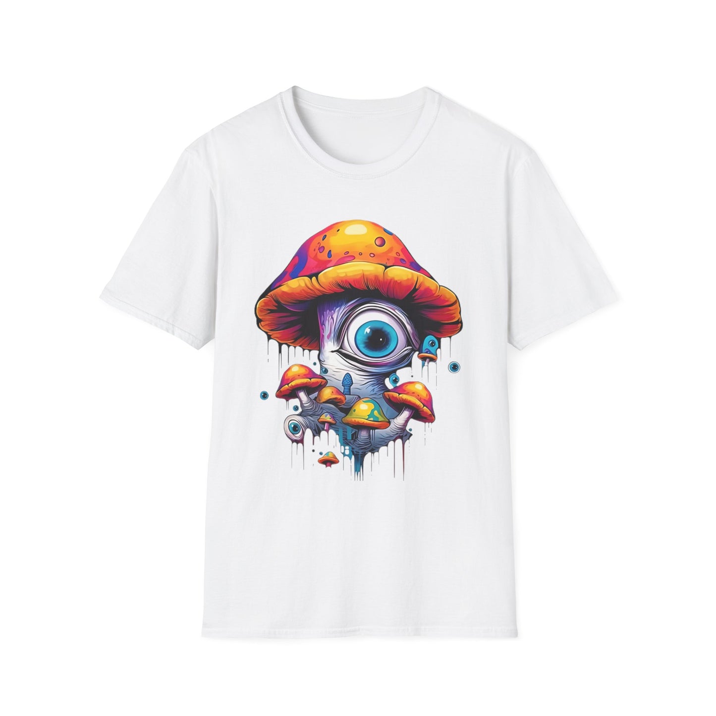 Mashroom Tee Shirt, Mashroom Shirt, Shirt with Funny Mashroom, Shirt with Fungus