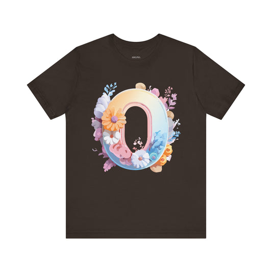 Letter Shirt, Letter O Shirt
