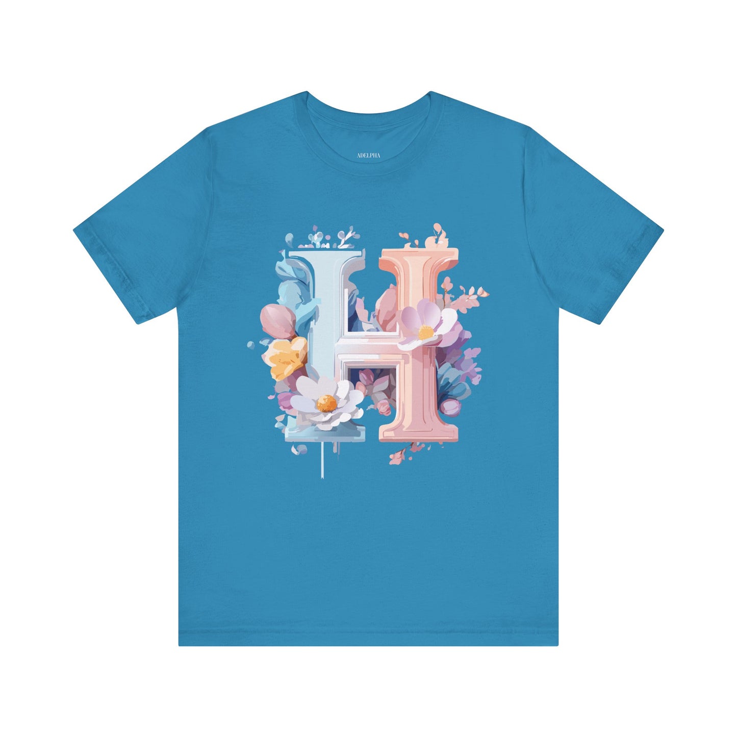 Letter Shirt, Letter H Shirt