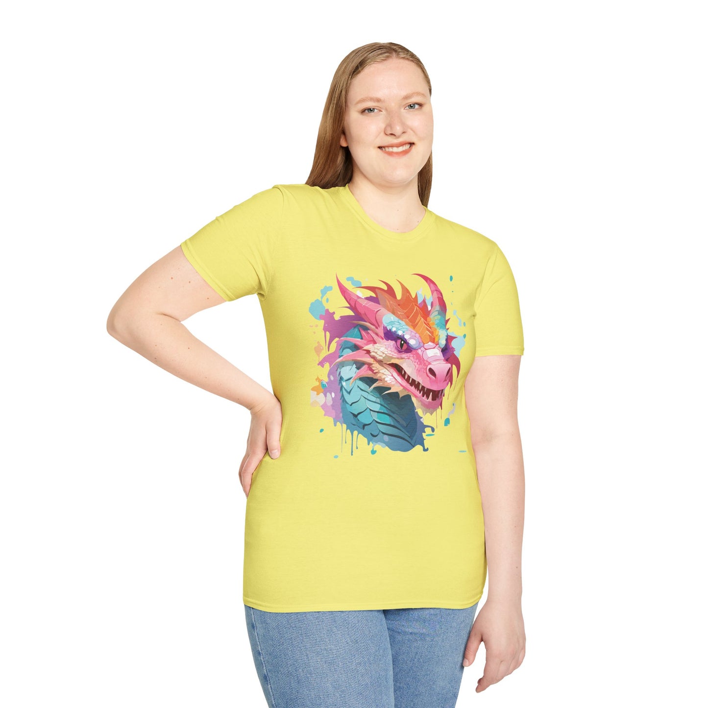 Dragon T Shirt, Dragon Shirt, Shirt with Animals, Animal Shirt