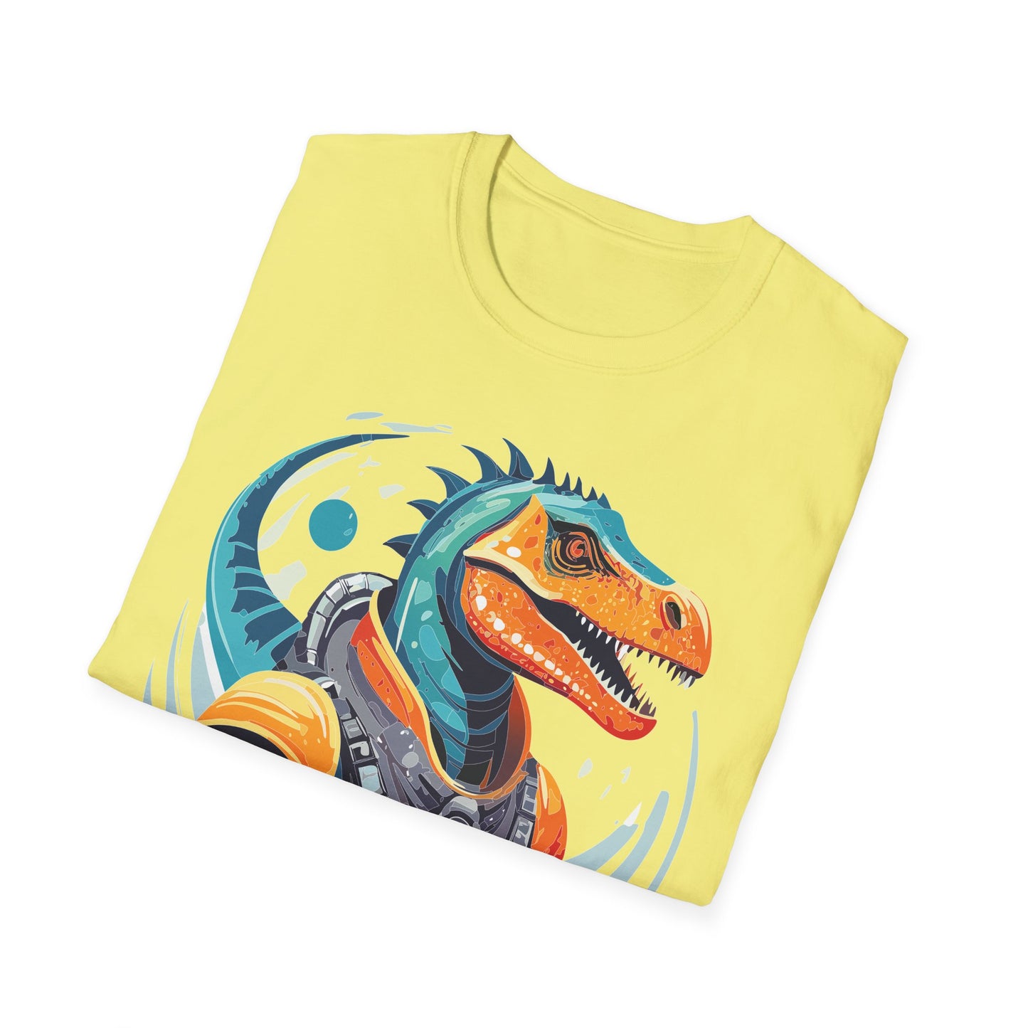 Gildan Alien Cosmos T Shirt Unisex Softstyle 64000 Cotton Tee With Alien Art Design Graphic Print