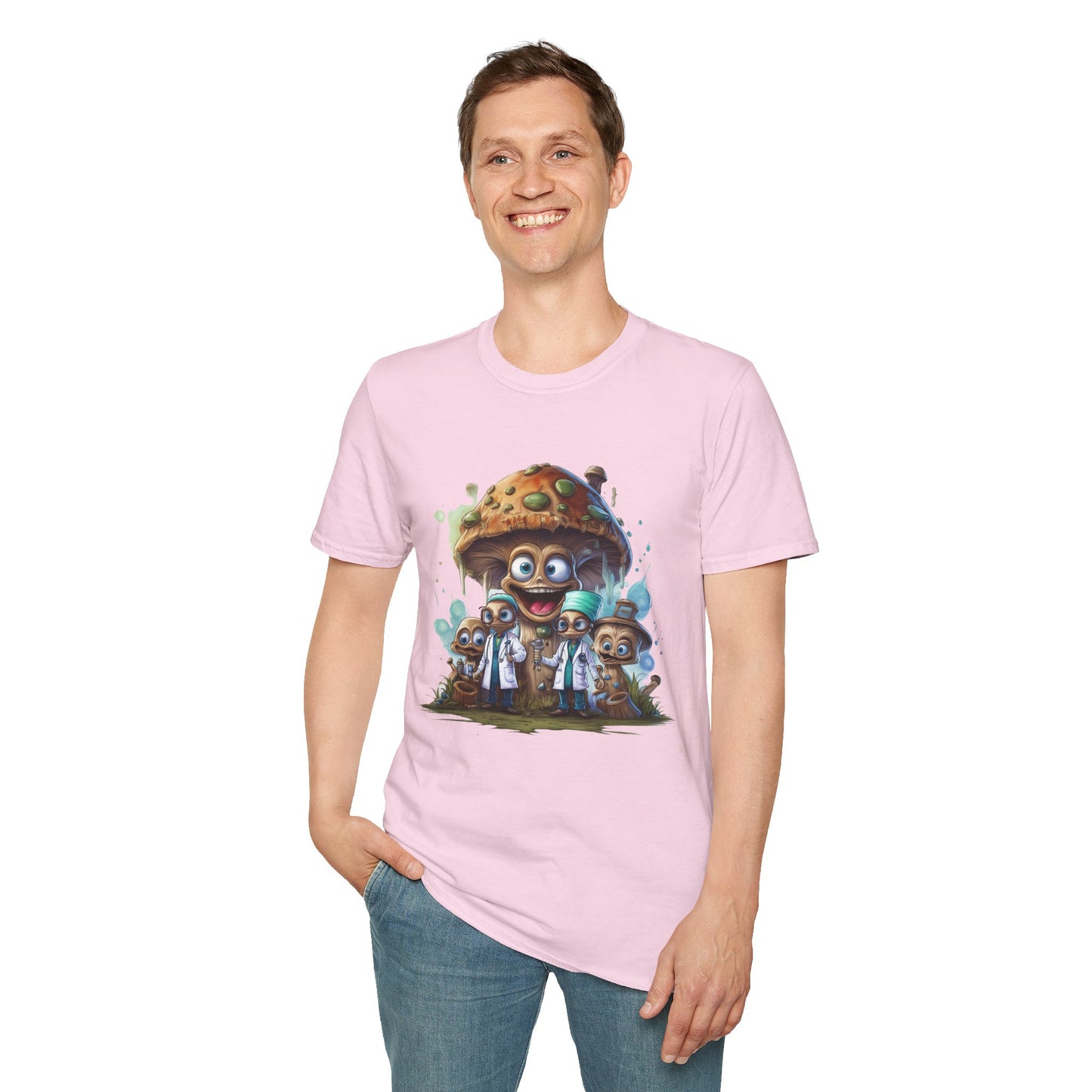 Mashroom Tee Shirt, Mashroom Shirt, Shirt with Funny Mashroom, Shirt with Fungus
