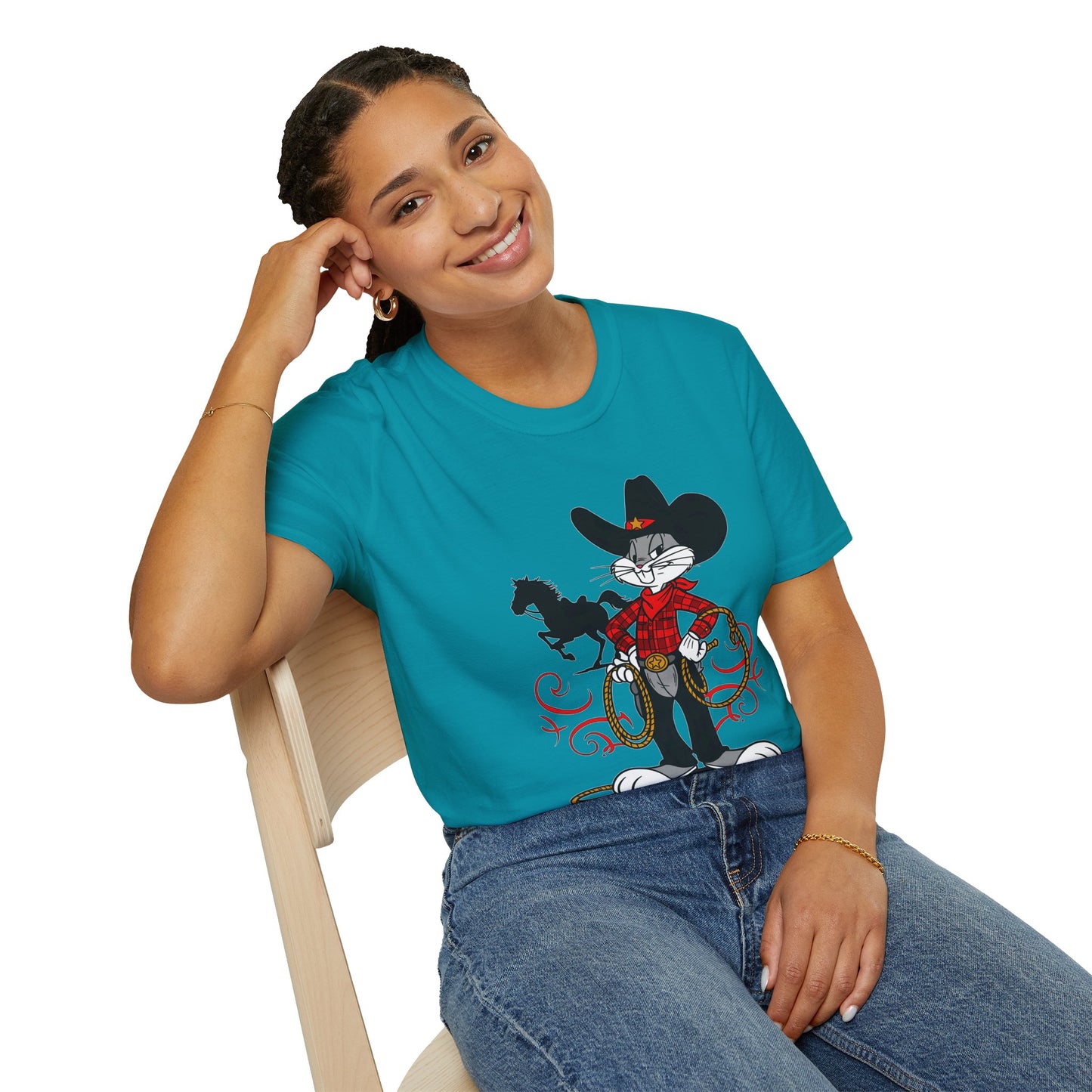 Bugs Bunny Shirt, Bugs Bunny T Shirt, Shirt with Bugs Bunny, T Shirt with Cartoon, Cartoon on T Shirt, Animation Shirt