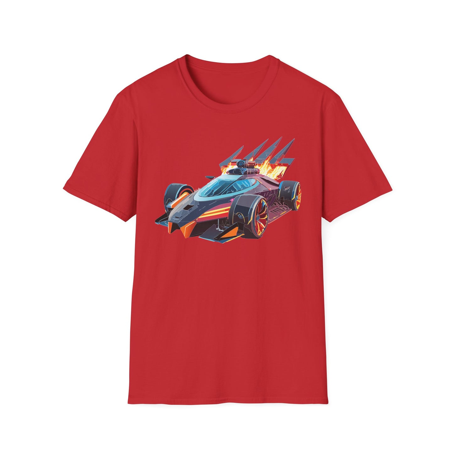 Car T Shirt Unisex Softstyle Cotton Tee With Cars Graphic Hot Wheels Design For Men Women