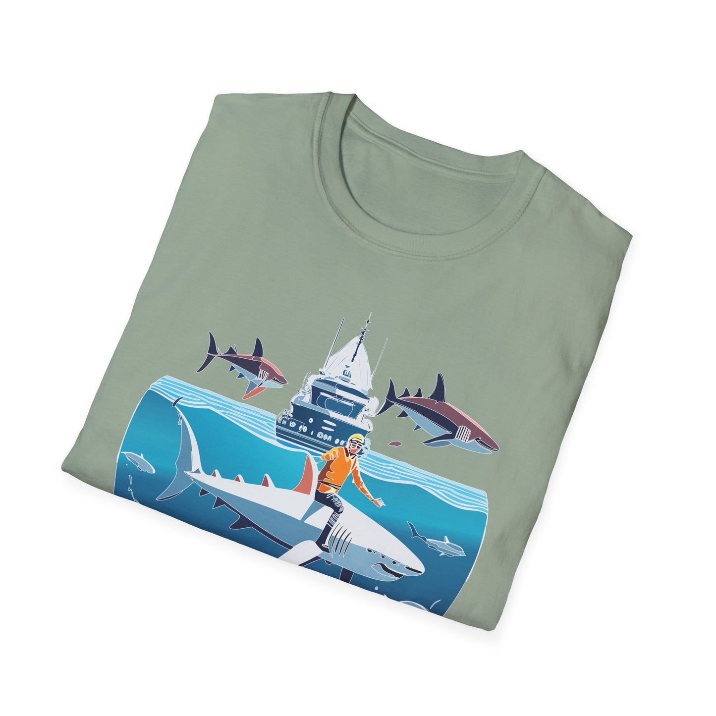 Ocean Tee Shirt, Ocean Shirt, Shirt with Ocean, U boat Tees, Shirt with U-Boat
