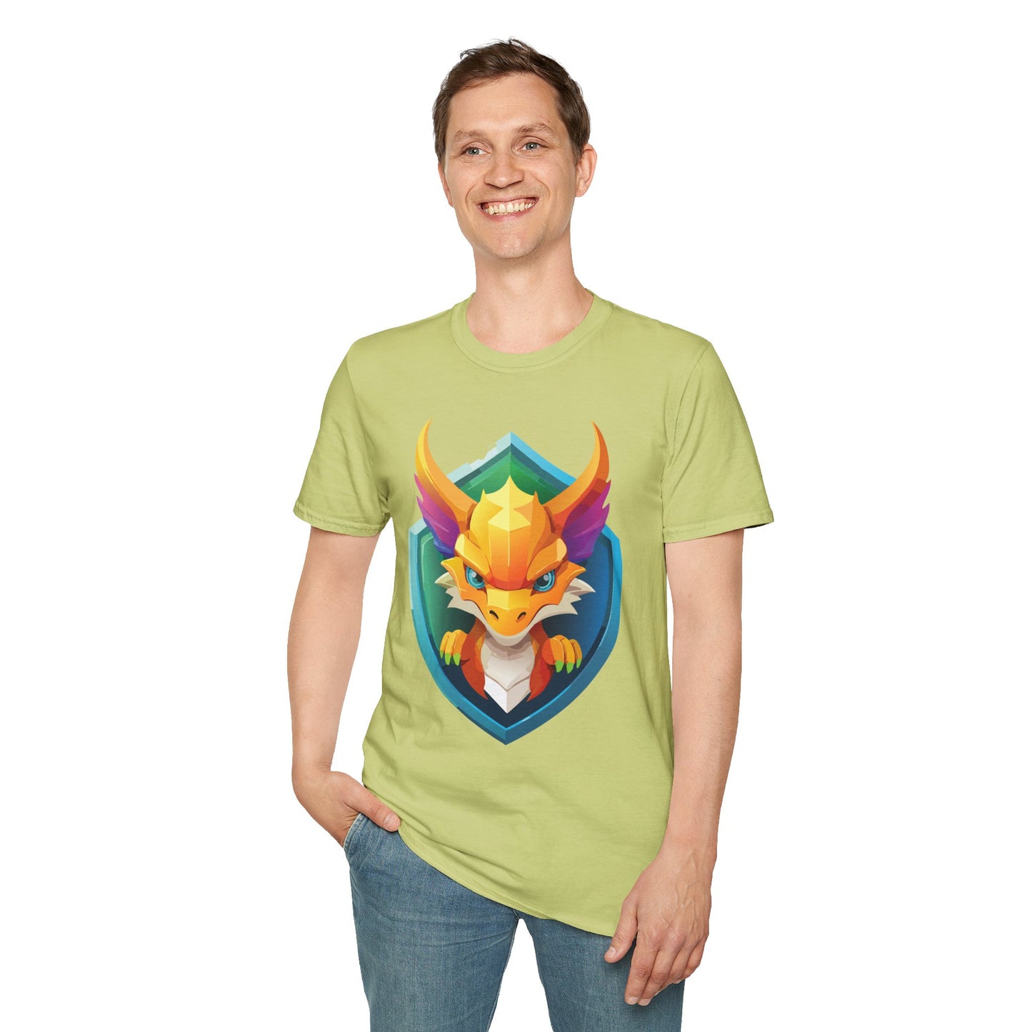 Dragon T Shirt, Dragon Shirt, Shirt with Animals, Animal Shirt