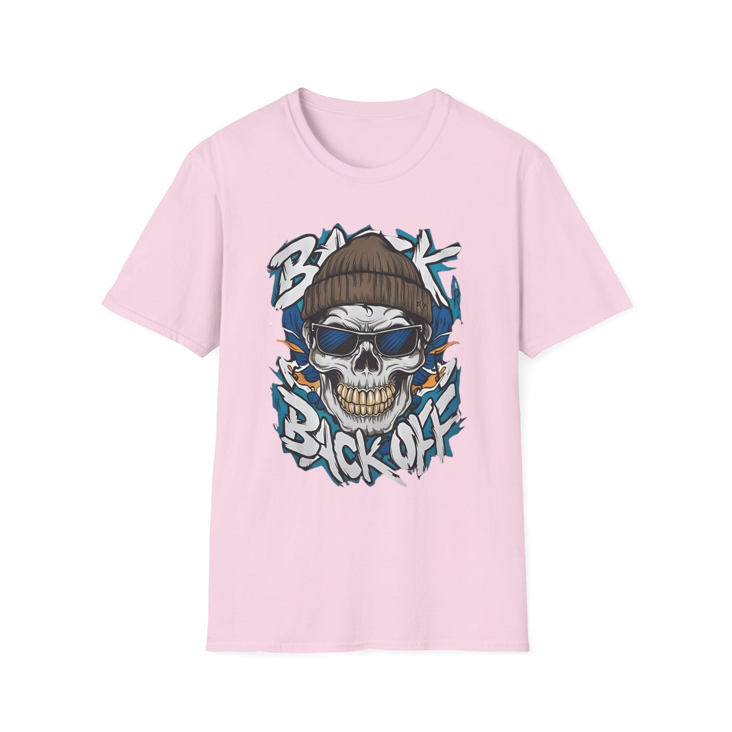Gildan Softstyle Skull Tee Shirt Unisex Skeleton Design 100 Percent Cotton Graphic Tee