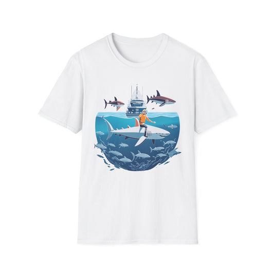 Ocean Tee Shirt, Ocean Shirt, Shirt with Ocean, U boat Tees, Shirt with U-Boat