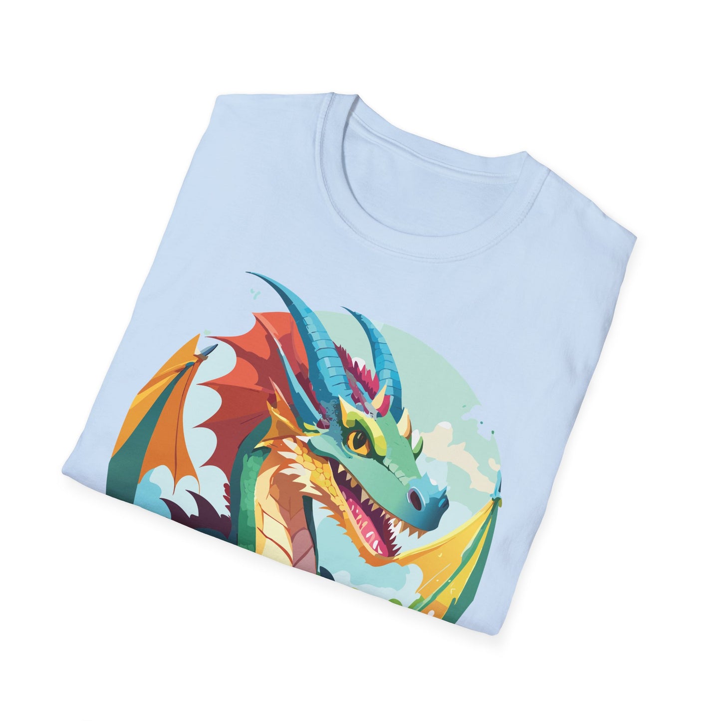 Dragon T Shirt, Dragon Shirt, Shirt with Animals, Animal Shirt