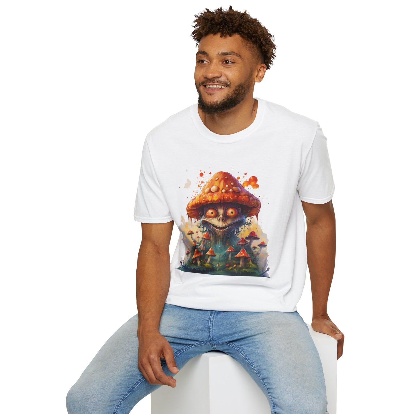 Mashroom Tee Shirt, Mashroom Shirt, Shirt with Funny Mashroom, Shirt with Fungus