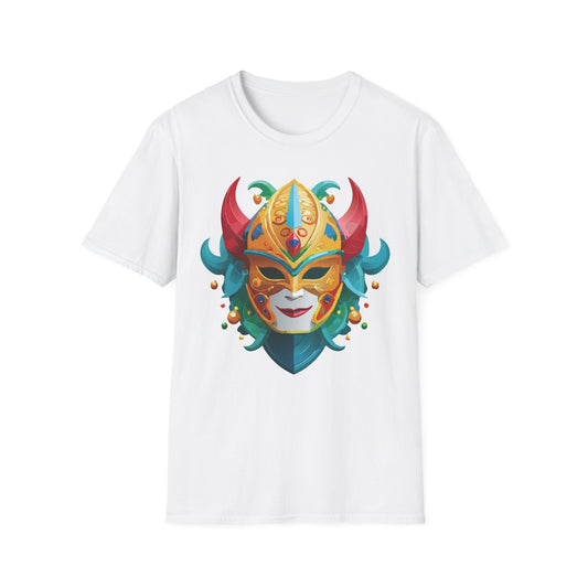 Mask Tee Shirt, Mask Shirt, Shirt with Mask, Masquerade Tees