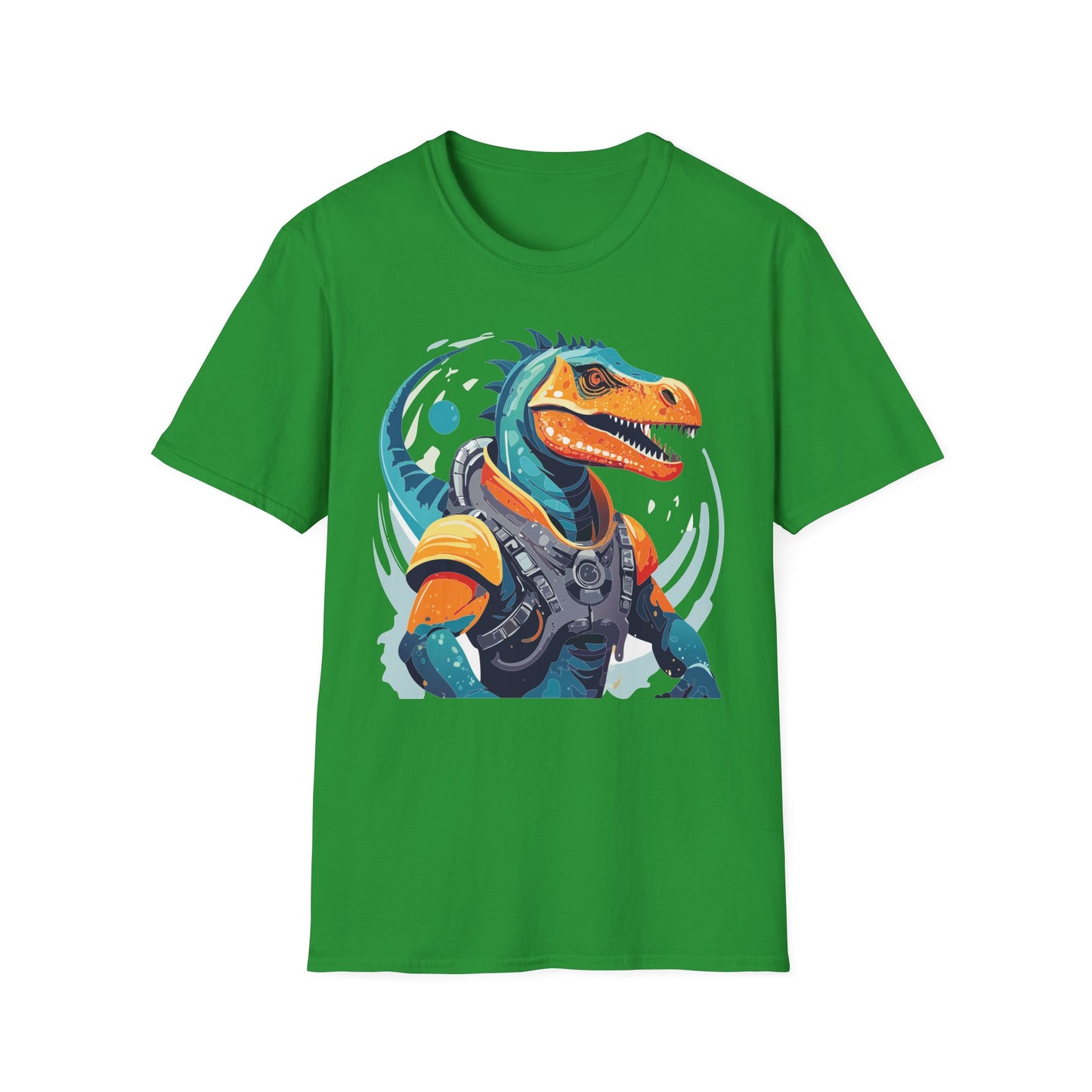 Gildan Alien Cosmos T Shirt Unisex Softstyle 64000 Cotton Tee With Alien Art Design Graphic Print