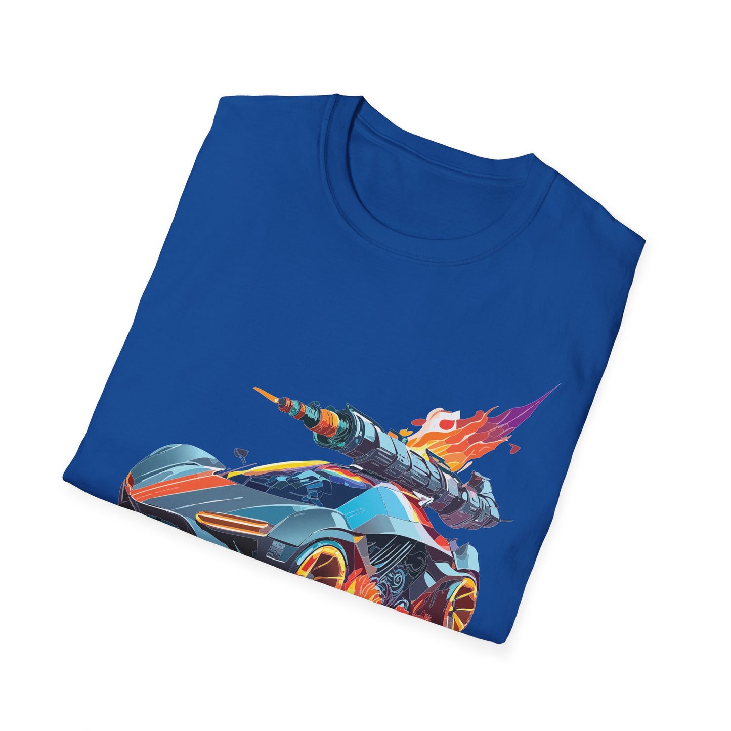 Car T Shirt for Car Lovers Unisex Softstyle Tee 64000 Hot Wheels Design Shirt with Cars