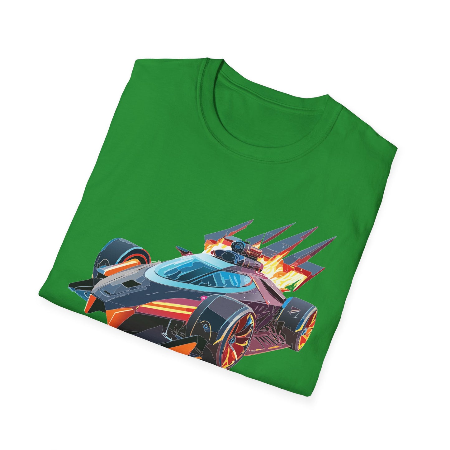 Car T Shirt Unisex Softstyle Cotton Tee With Cars Graphic Hot Wheels Design For Men Women