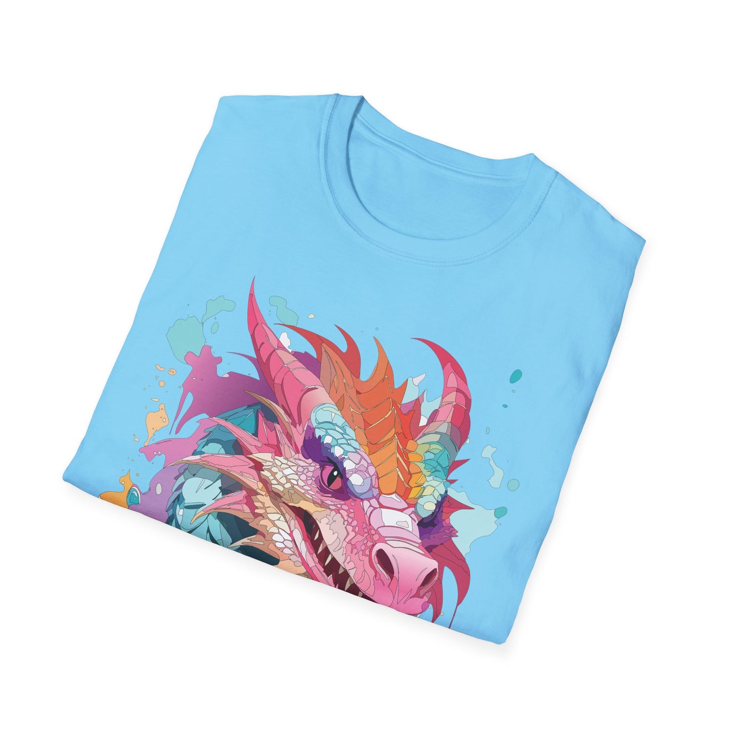 Dragon T Shirt, Dragon Shirt, Shirt with Animals, Animal Shirt