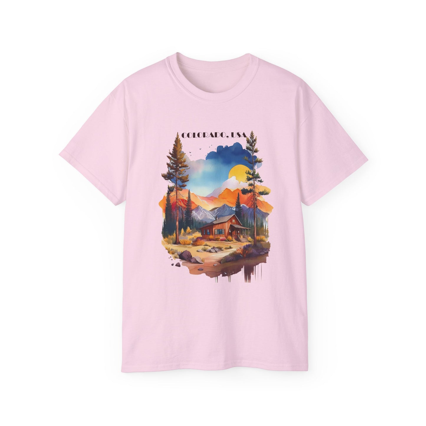 Colorado Graphic Unisex Cotton T‑Shirt 2