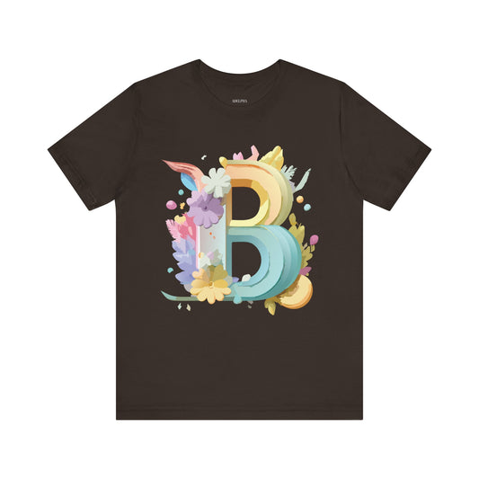 Letter Shirt, Letter B Shirt