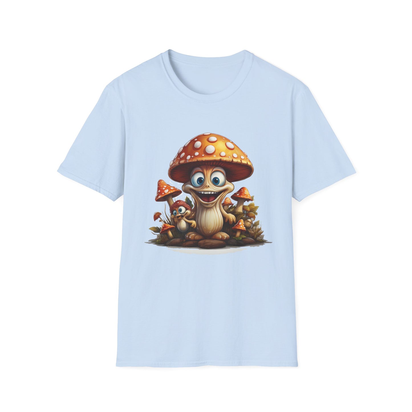 Mashroom Tee Shirt, Mashroom Shirt, Shirt with Funny Mashroom, Shirt with Fungus