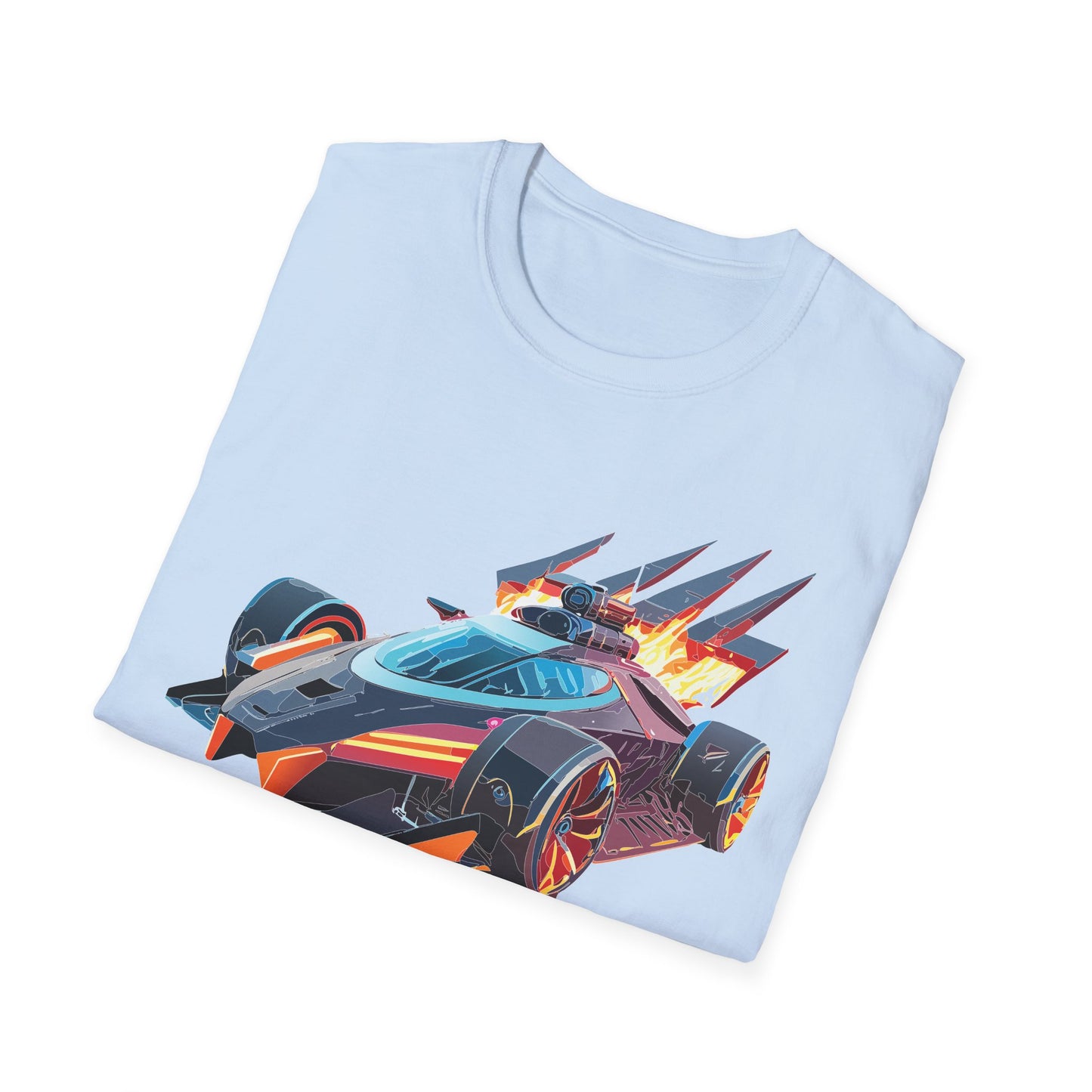 Car T Shirt Unisex Softstyle Cotton Tee With Cars Graphic Hot Wheels Design For Men Women