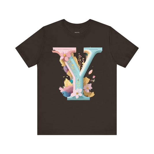 Letter Shirt, Letter Y Shirt