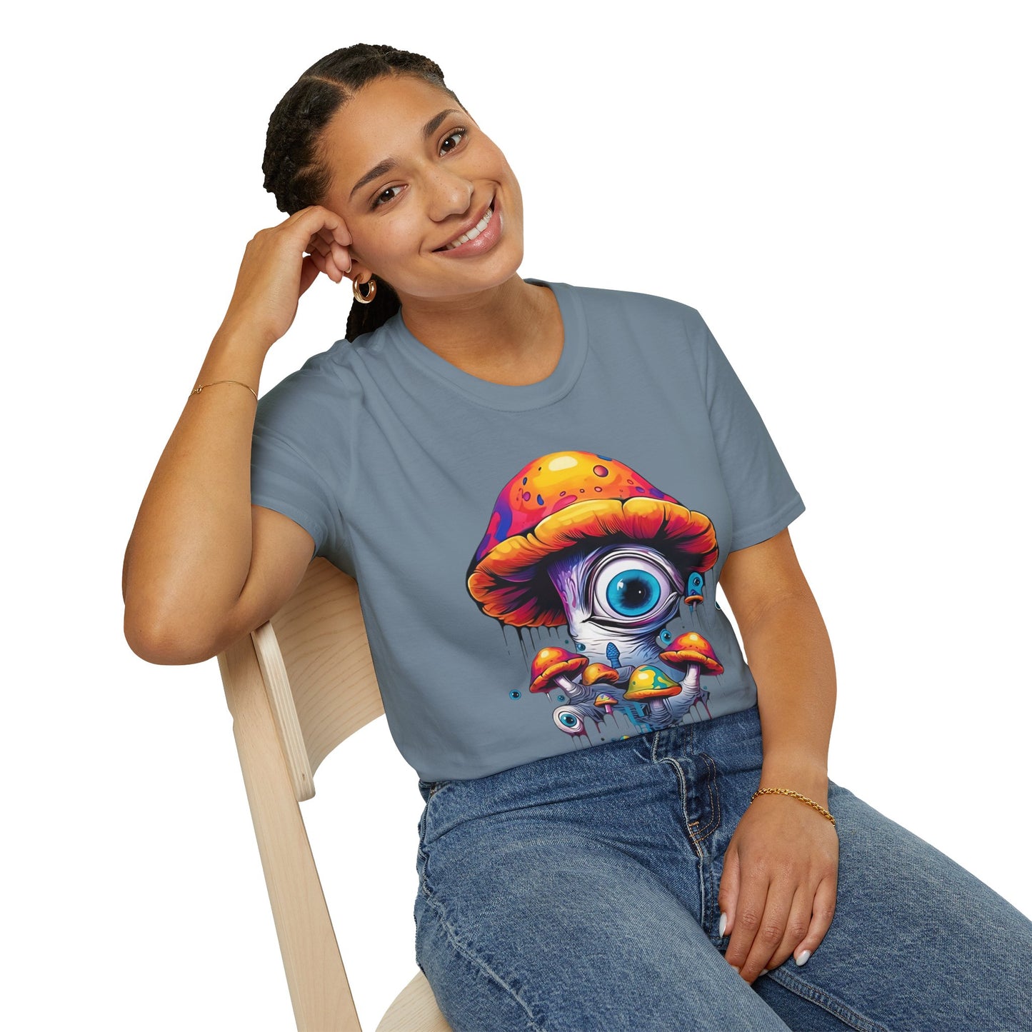 Mashroom Tee Shirt, Mashroom Shirt, Shirt with Funny Mashroom, Shirt with Fungus