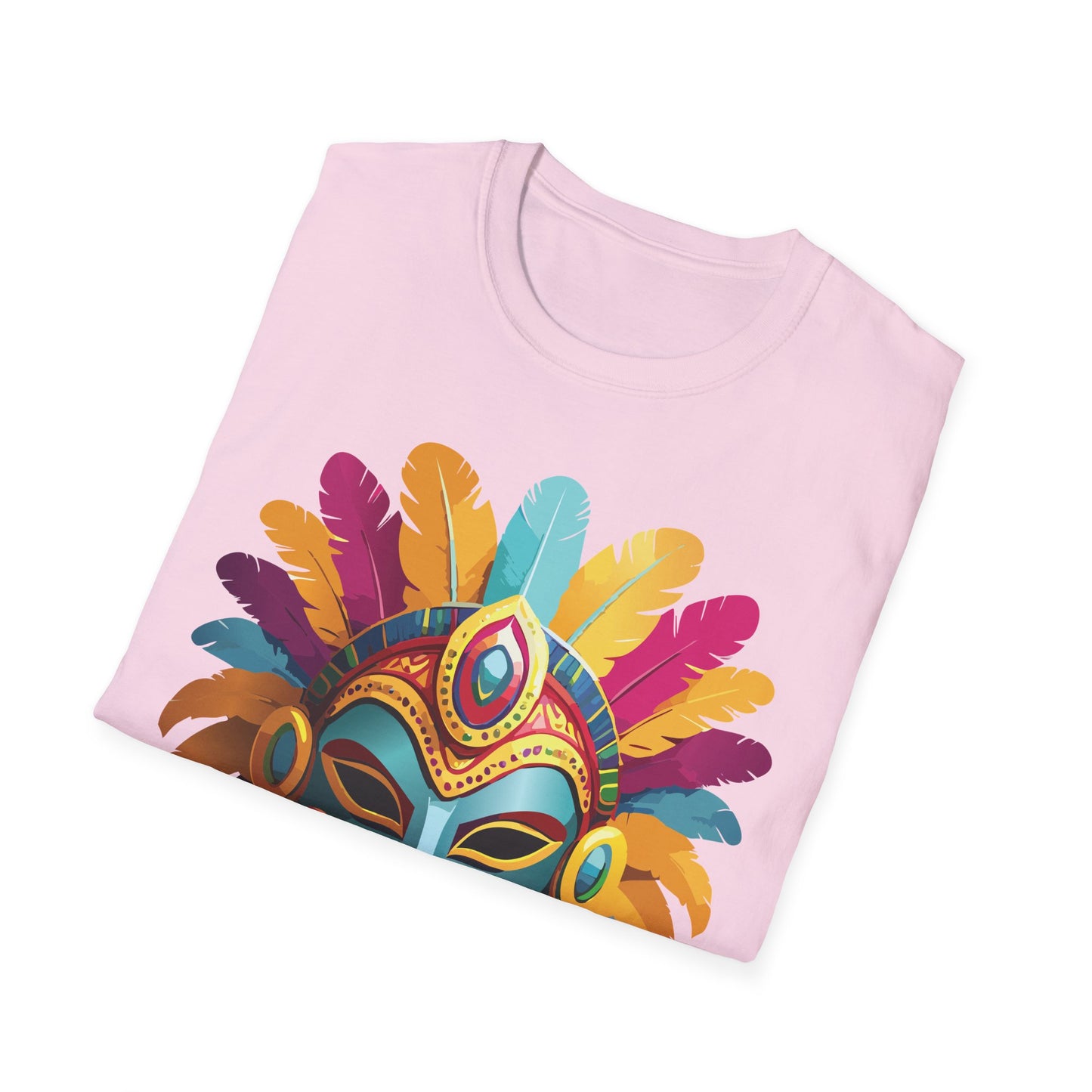 Mask Tee Shirt, Mask Shirt, Shirt with Mask, Masquerade Tees