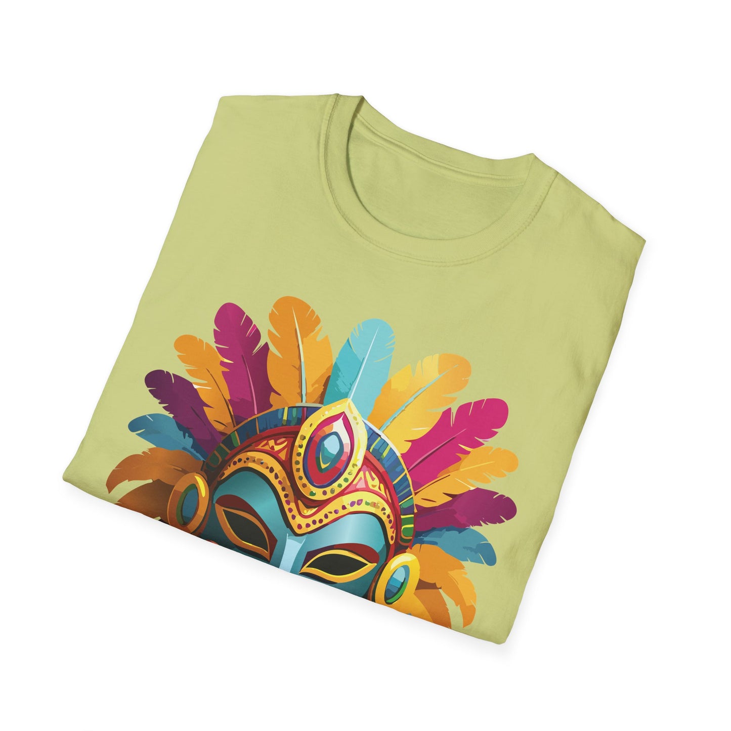 Mask Tee Shirt, Mask Shirt, Shirt with Mask, Masquerade Tees