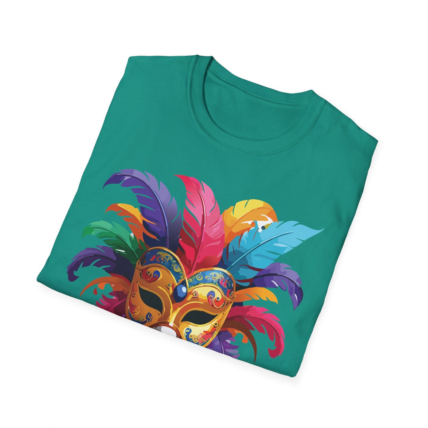 Mask Tee Shirt, Mask Shirt, Shirt with Mask, Masquerade Tees