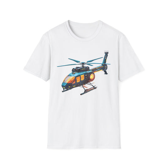 Chopper Shirt, Helicopter Shirt, Shirt with Helicopter, T Shirt with Chopper