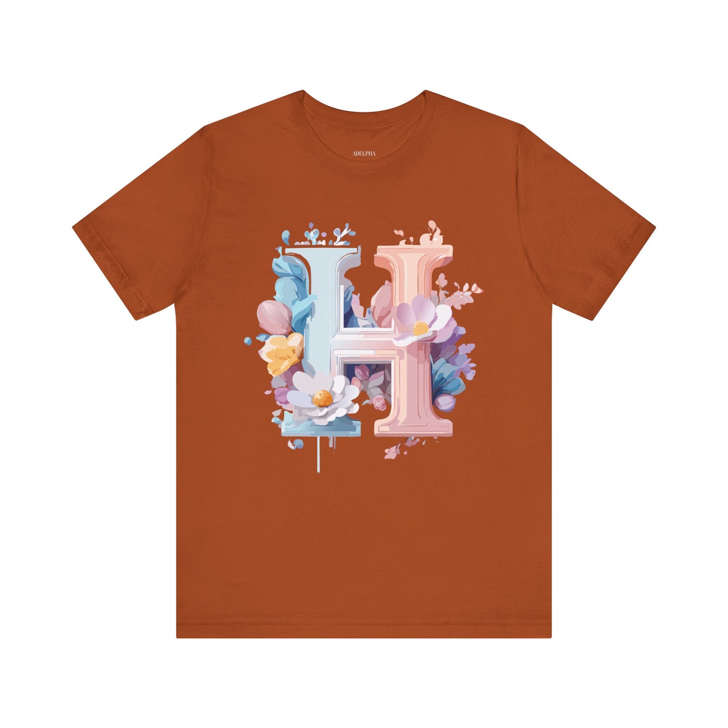 Letter Shirt, Letter H Shirt