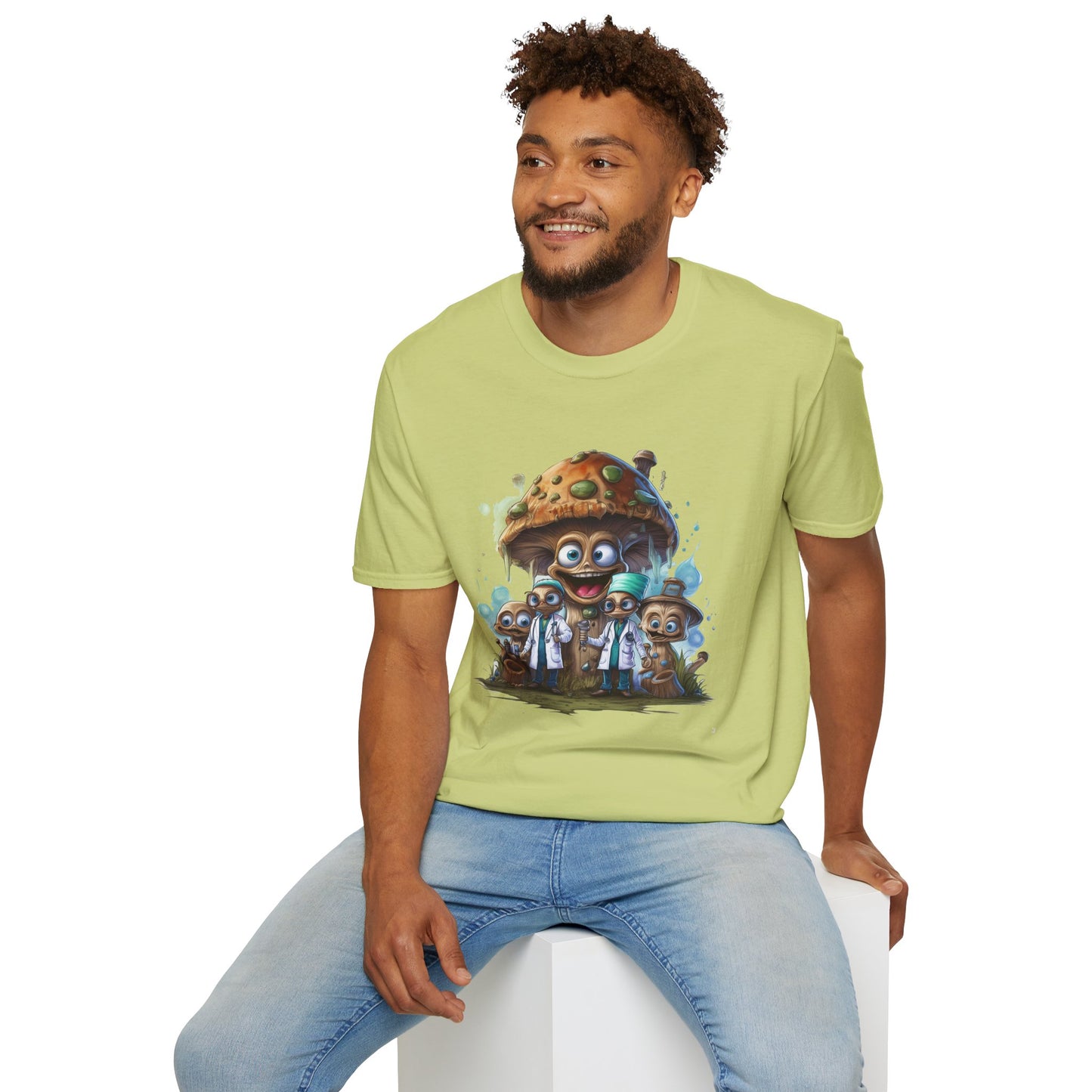 Mashroom Tee Shirt, Mashroom Shirt, Shirt with Funny Mashroom, Shirt with Fungus