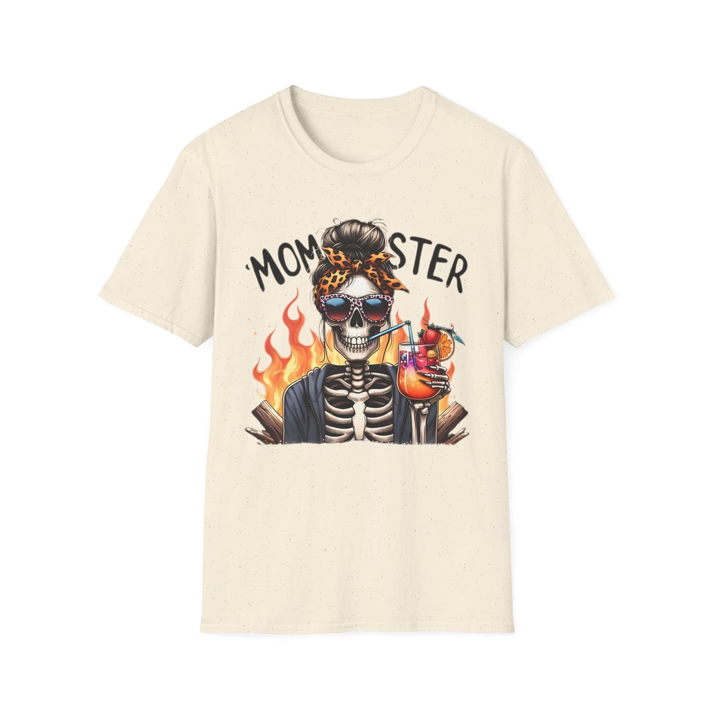 Skull Tee Shirt Unisex Skeleton Shirt Softstyle Gildan 100 Percent Cotton Graphic Tee