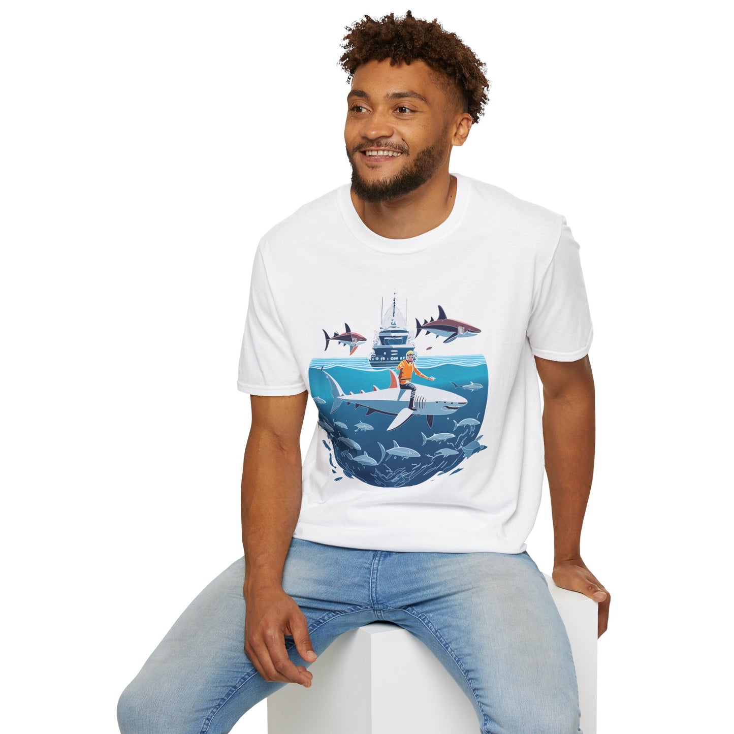 Ocean Tee Shirt, Ocean Shirt, Shirt with Ocean, U boat Tees, Shirt with U-Boat