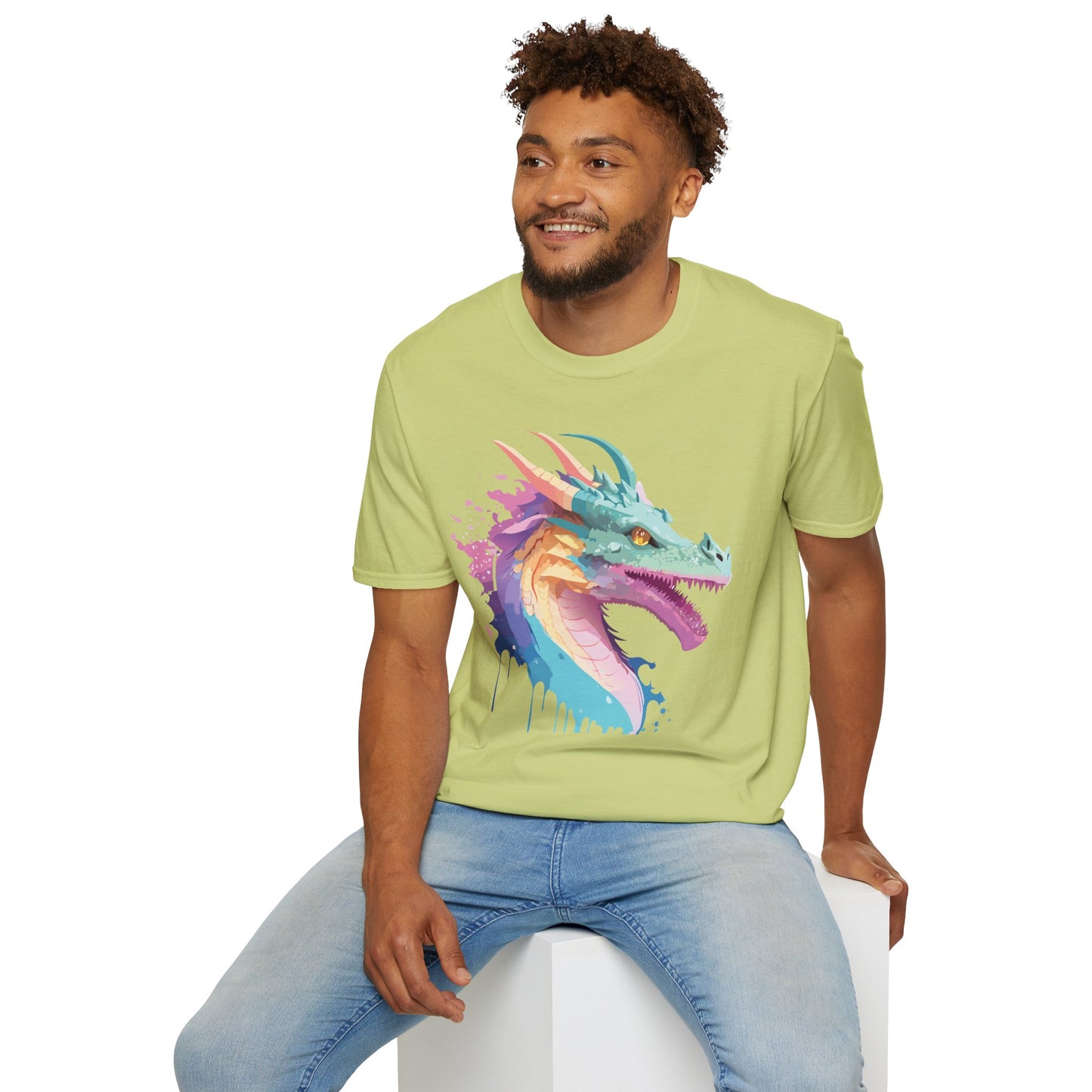 Dragon T Shirt, Dragon Shirt, Shirt with Animals, Animal Shirt