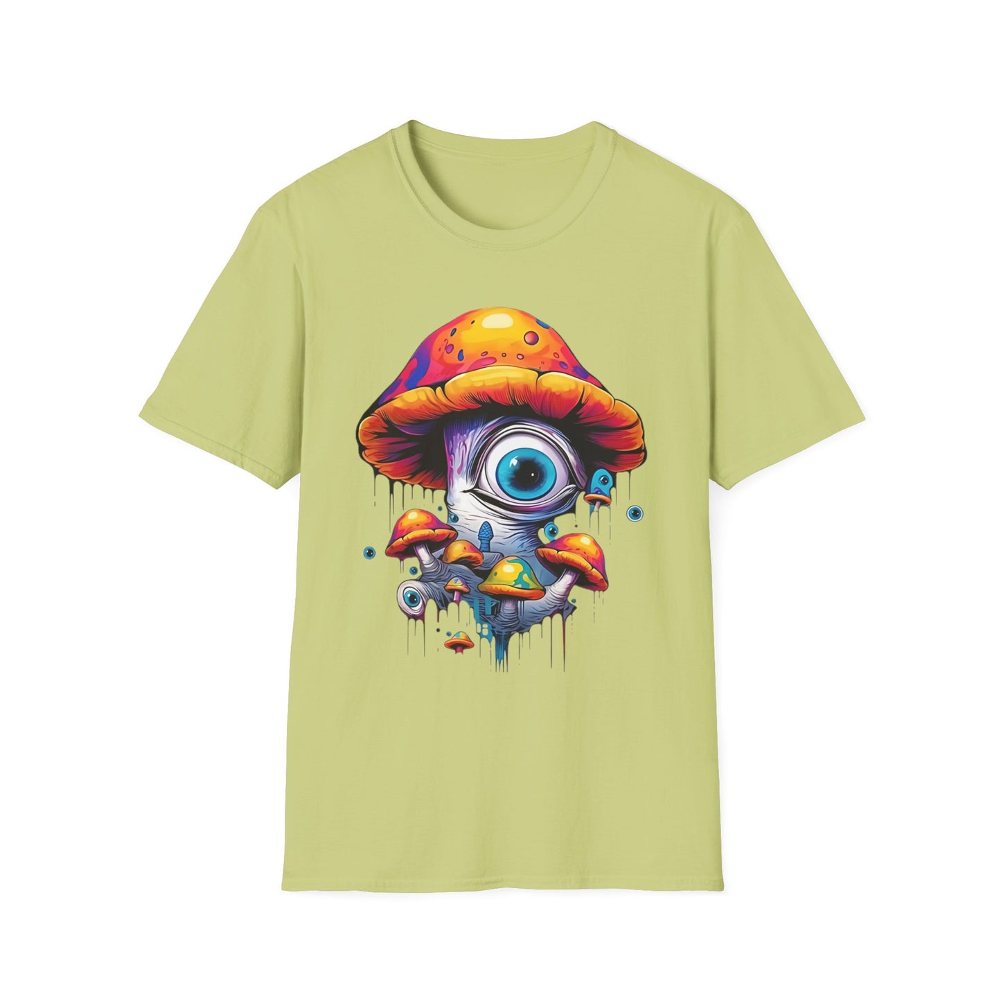 Mashroom Tee Shirt, Mashroom Shirt, Shirt with Funny Mashroom, Shirt with Fungus