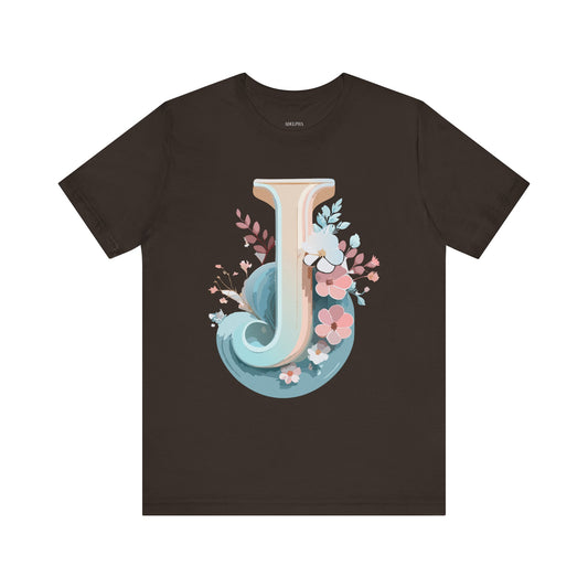 Letter Shirt, Letter J Shirt