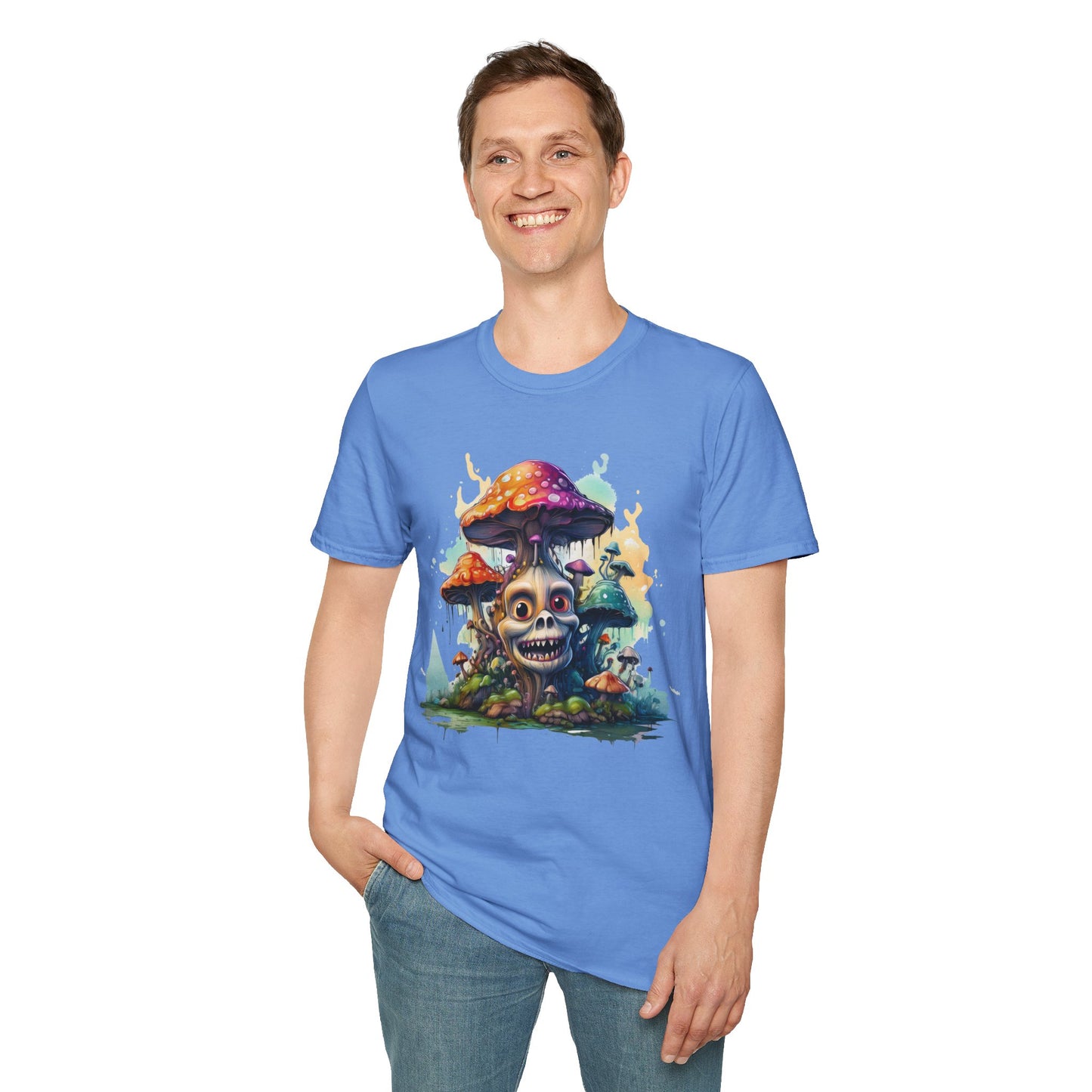 Mashroom Tee Shirt, Mashroom Shirt, Shirt with Funny Mashroom, Shirt with Fungus