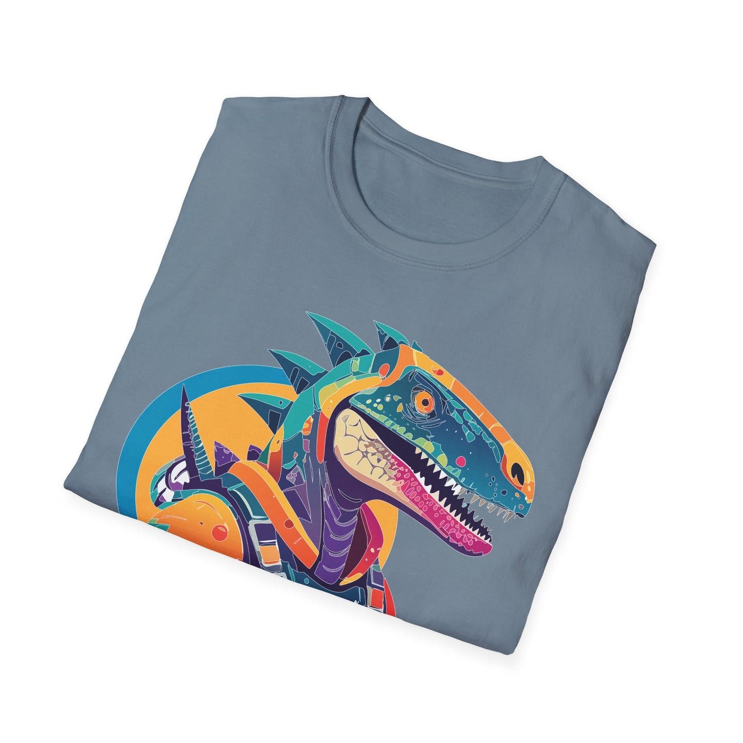 Unisex Alien Cosmos Shirt With Art Design Gildan Softstyle 64000 Short Sleeve Tee