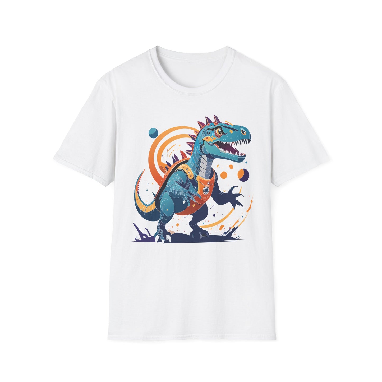 Unisex Alien T Shirt Cosmos Tee With Alien Design Gildan Softstyle 64000 Ring Spun Cotton