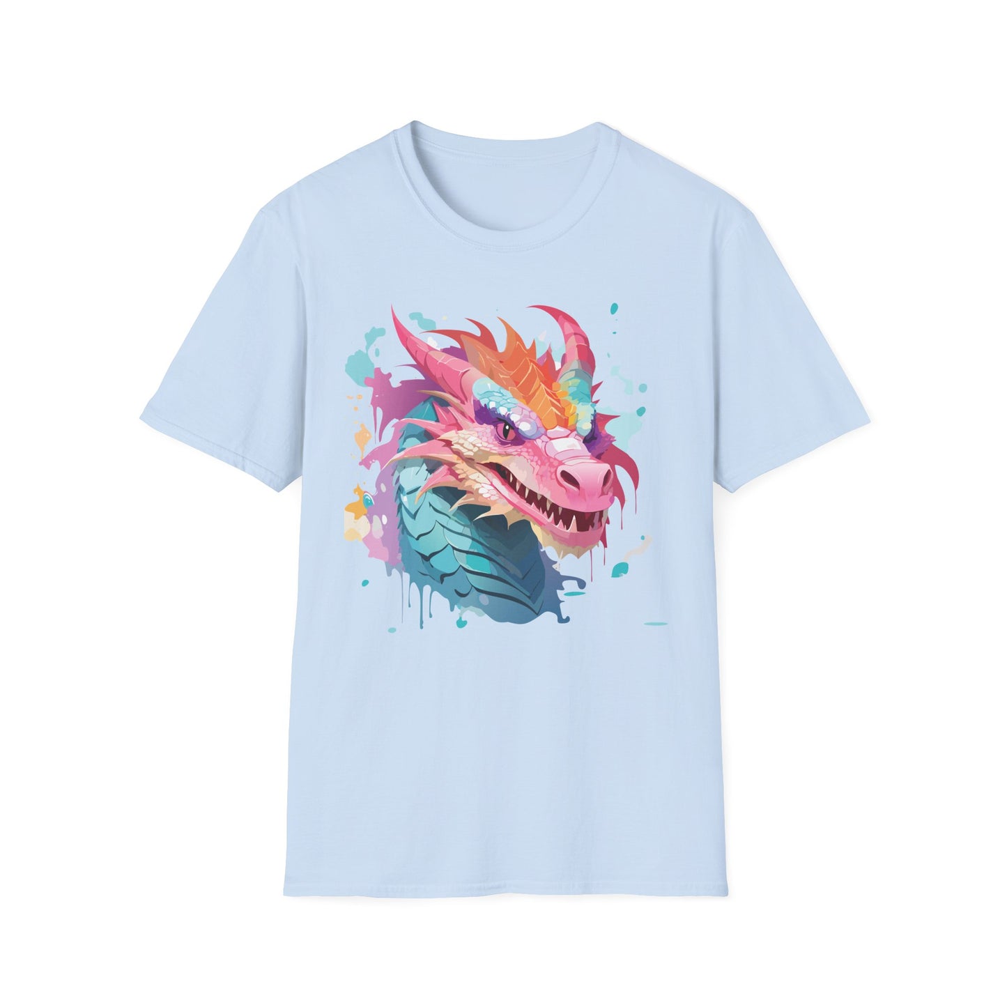 Dragon T Shirt, Dragon Shirt, Shirt with Animals, Animal Shirt